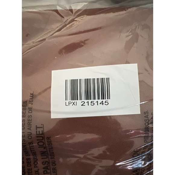 Quince Stretch Cotton Twill Wide-Leg Crop Pant Rust Brown High Rise Size 31  NEW - Picture 4 of 4